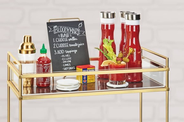 صندوق طعام أكريليك كلاسيكي